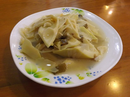 客家燜筍（筍の煮物）